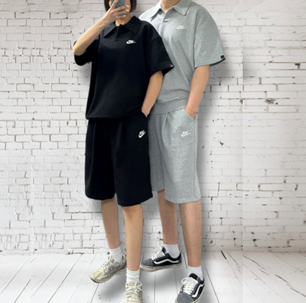 나이키 캐주얼 카라 반팔&반바지 세트