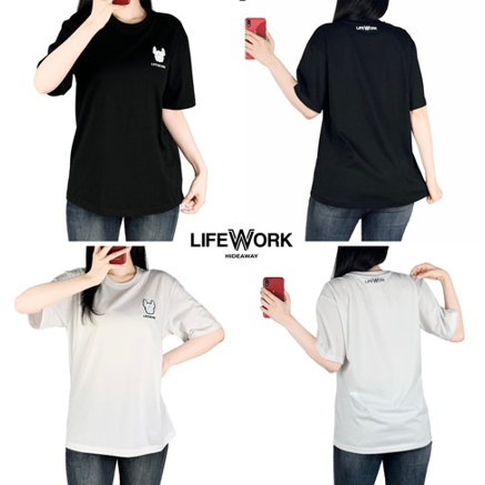 라이프워크 실리콘 라독 와펜 반팔티