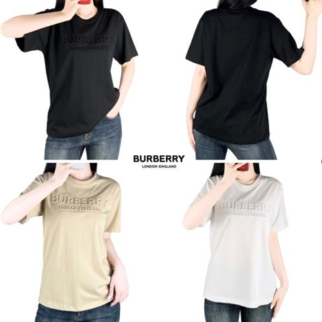 버버리 엠보 반팔티