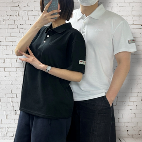 구찌 PK 소매와팬 카라티