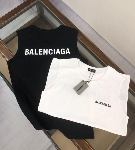 발렌시아가 백로고 썸머 나시