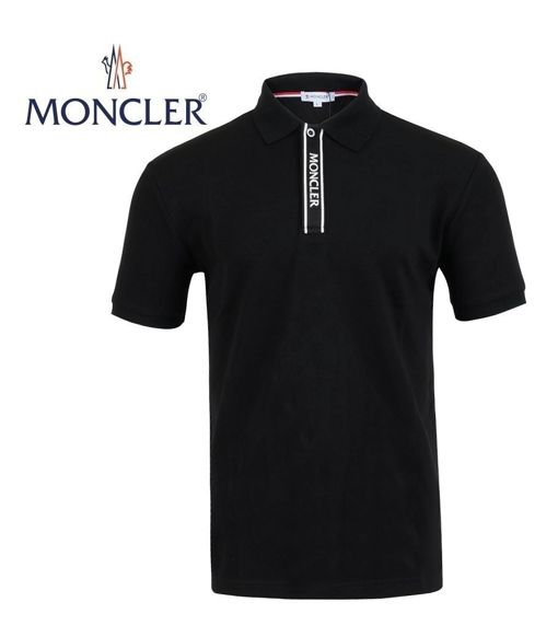 몽클 M. 25SS 버튼 로고 카라티