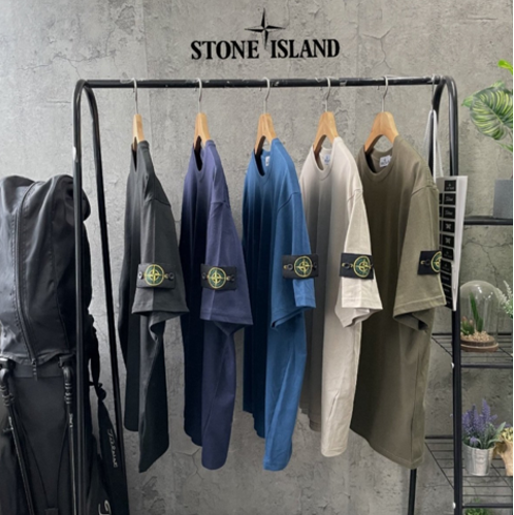 스톤 데일리 와펜 반팔티