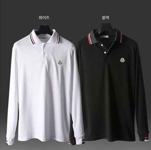 [M] 삼선라인 카라 긴팔티