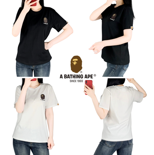 베이프 면 반팔티