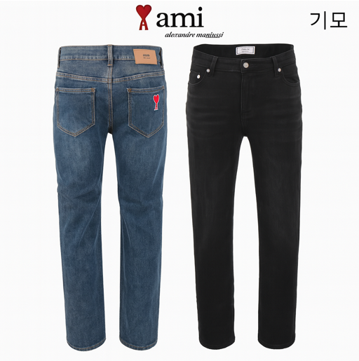 아미 니트본딩 히든밴드 베이직핏 팬츠